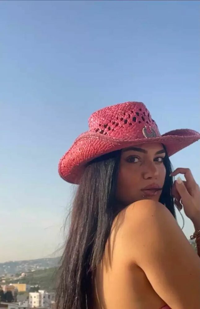 Pink Mykonos Hat