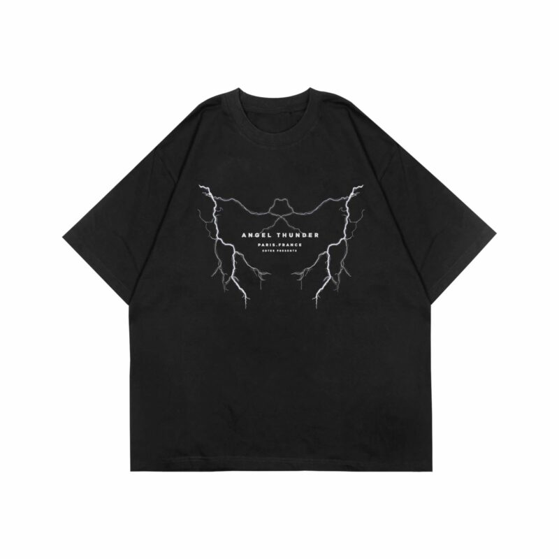 ANGEL THUNDER Black T-shirt