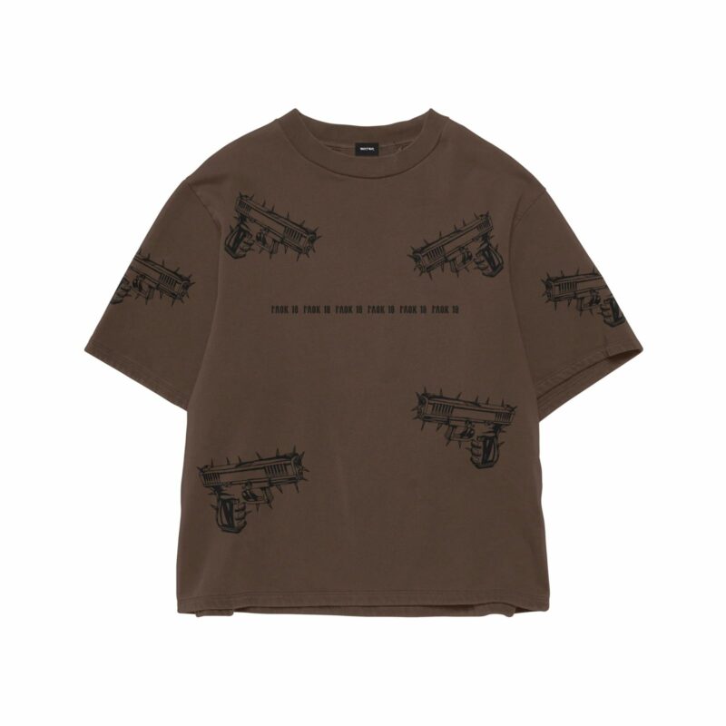 GANGSTER'S Brown T-shirt