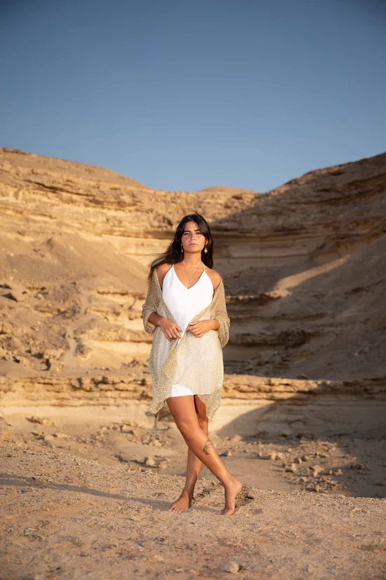 The Isis Dress "white"