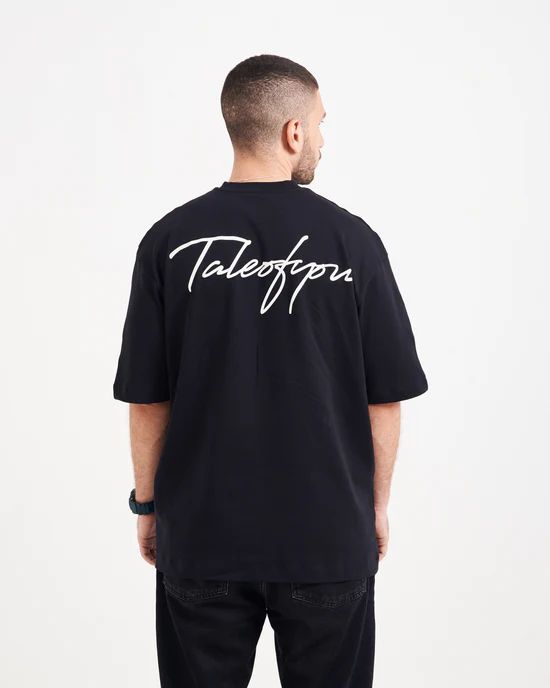 T.O.Y Signature Black Tee