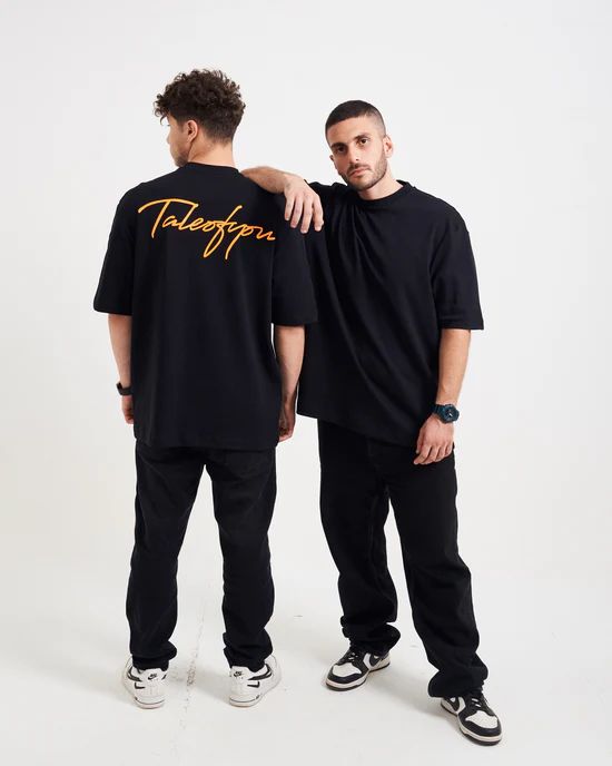 T.O.Y Signature Black Tee