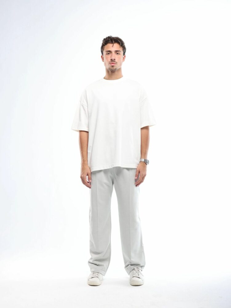 Front Seam Sweatpants - Grey