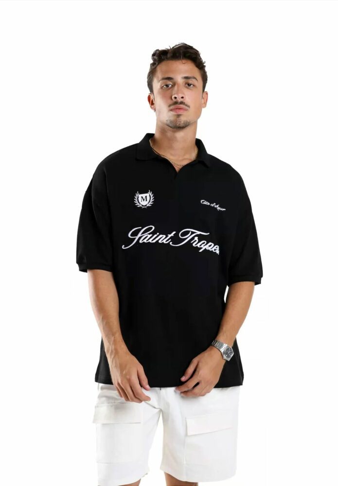 Saint Tropez Polo - Black