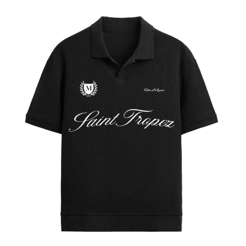 Saint Tropez Polo - Black